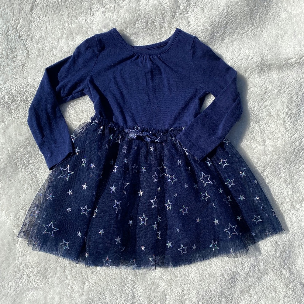 Long Sleeve Tulle Dress